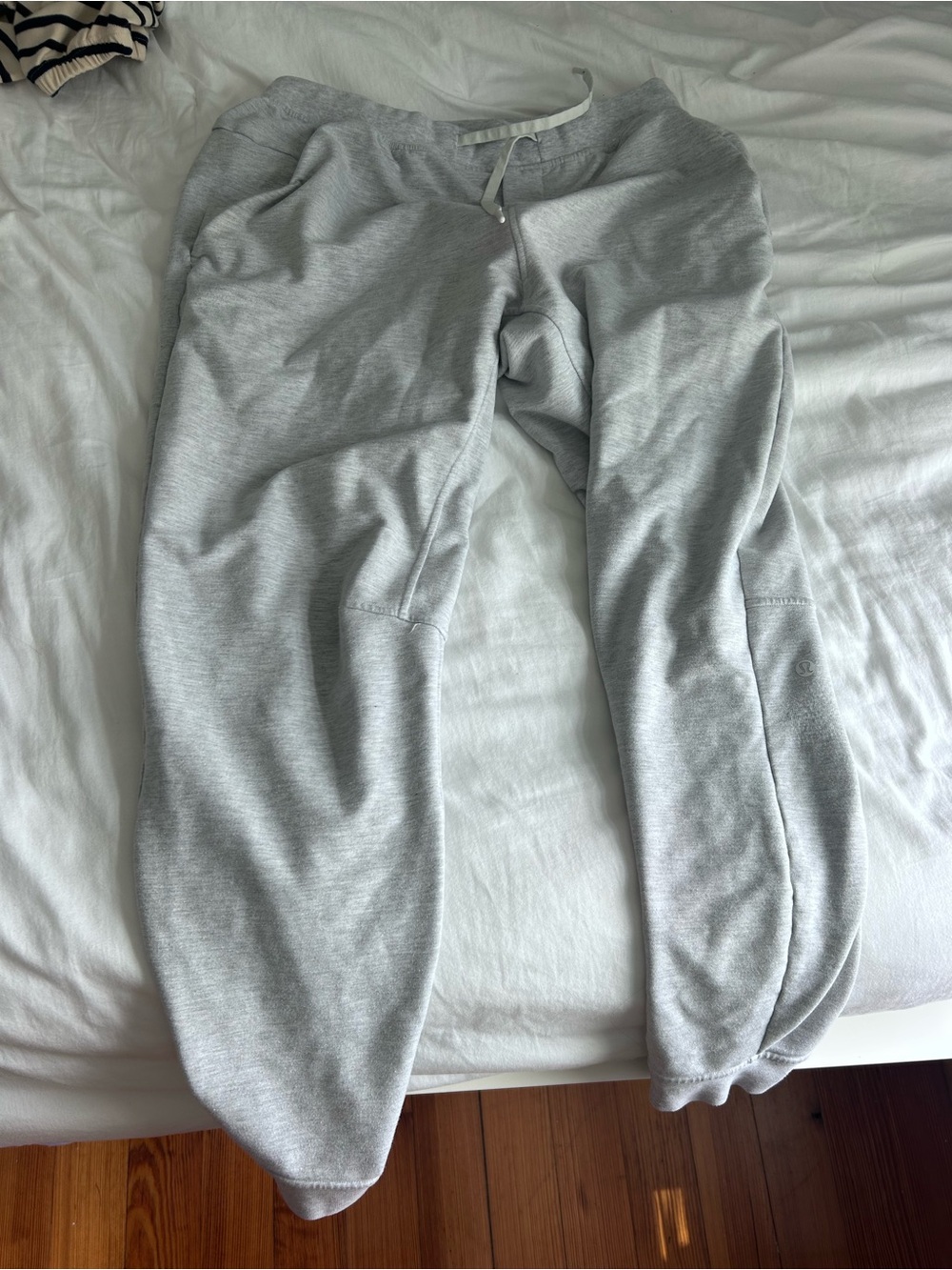 lululemon athletica Light Gray Men's Jogger Sweatpants